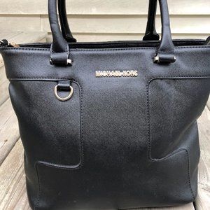 Michael Kors Black Bucket Bag